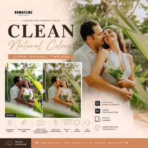 Clean Natural Colors – Lightroom Preset Pack